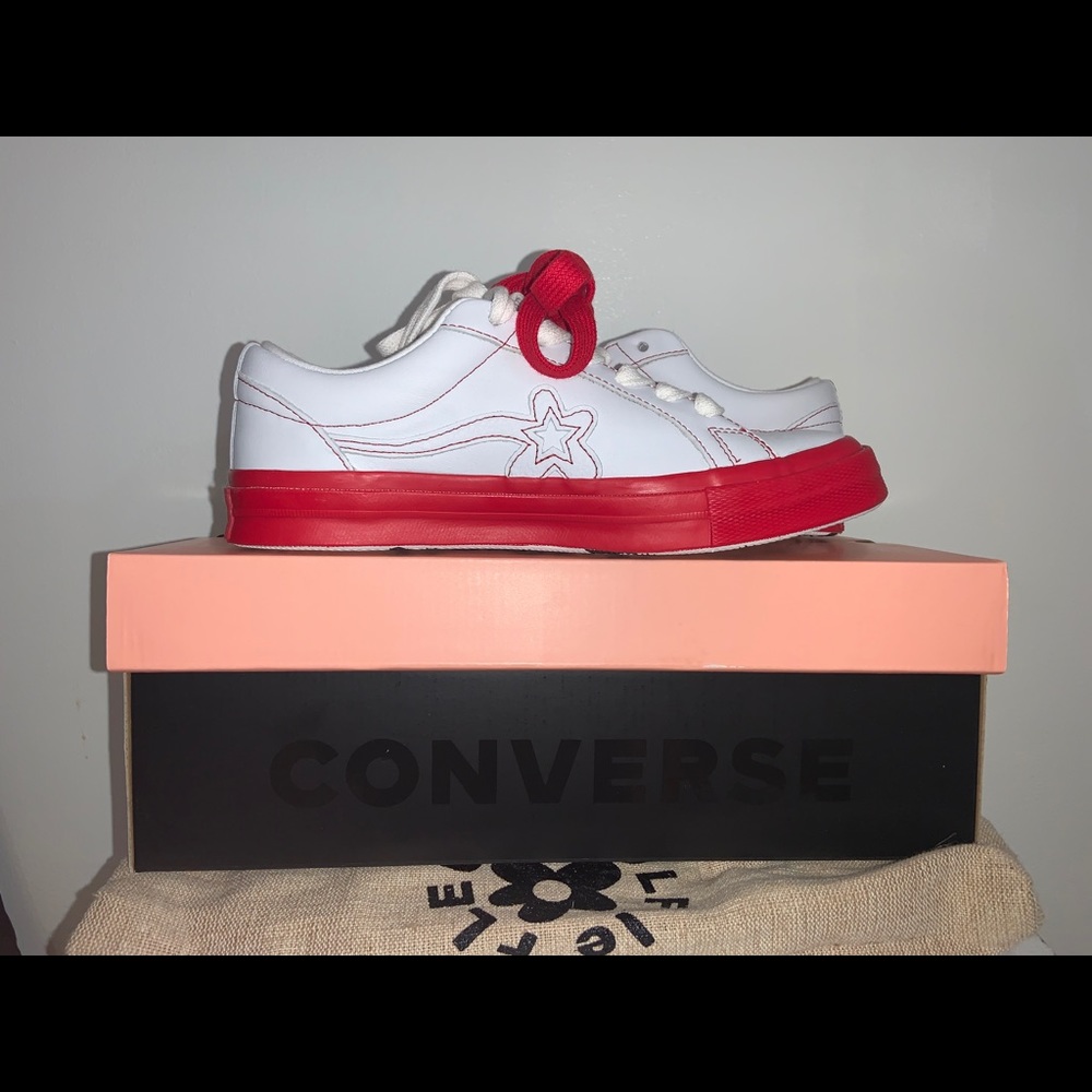 golf le fleur red converse